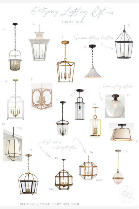 Favorite Pendant Lights for an Entryway - Finding Lovely
