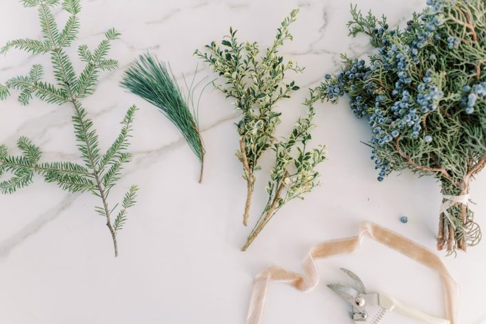 Natural Holiday Wreaths - Finding Lovely