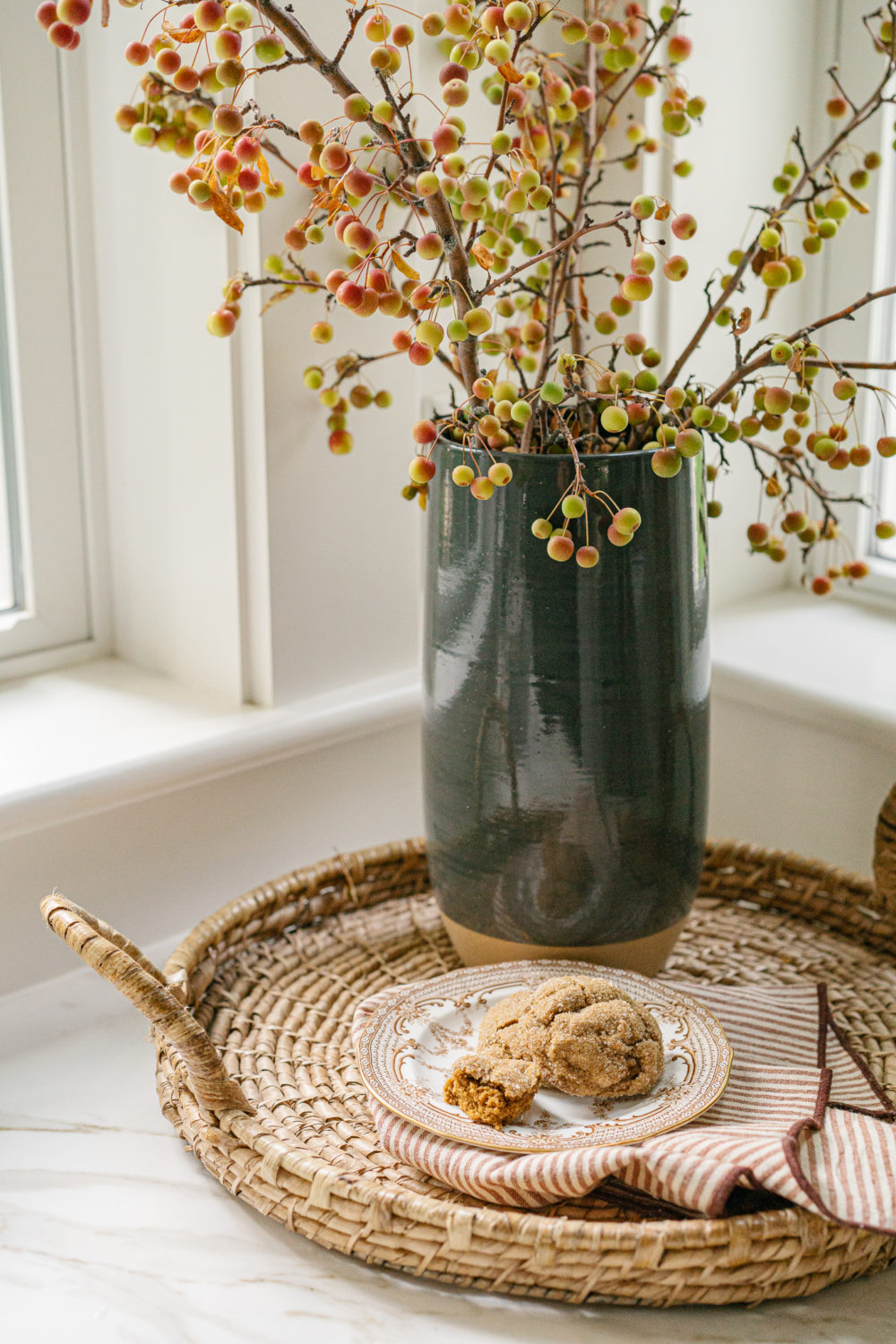 Pumpkin Molasses Cookies - Finding Lovely